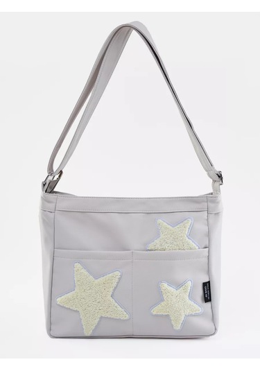 Vibe Kore Yıldızlı Y2k Tarzı Gençler İçin Okul Çantası 191280928 Beyaz