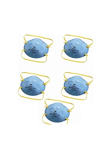 3M 9915 Aktif Karbon Koruyucu Maske (5 Adet)
