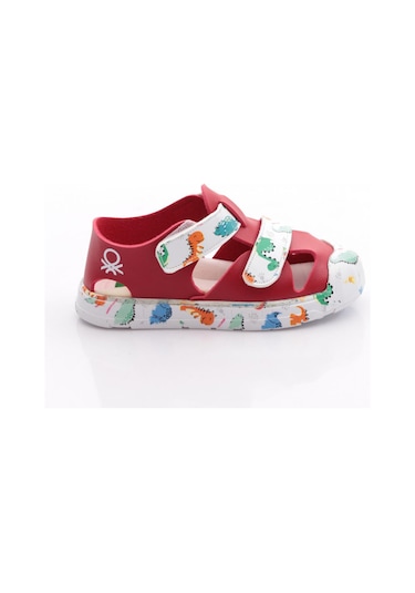 Benetton Bn-1410 Çocuk Sandalet Kırmızı