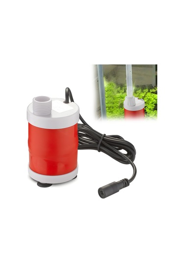 Geeroyoo Dc12v 20w Taşınabilir Sessiz Dip Emme Pompası, 700l/h Akış, 6m Yükseklik, Akvaryum, Bahçe Sulama İçin