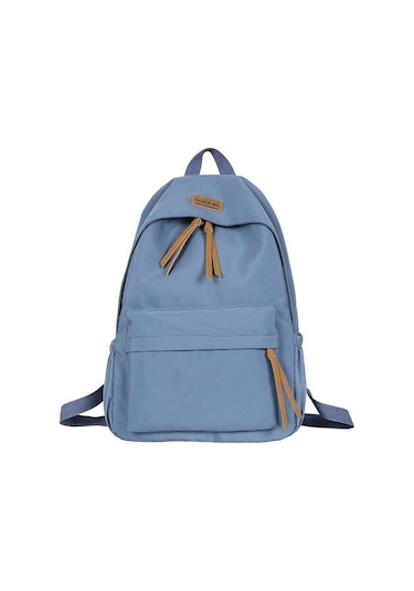 Goldenqian Ilkokul Ve Ortaokul Öğrencilerinin Okul Çantası Gündelik Sırt Çantası Nk4x94 Açık Mavi