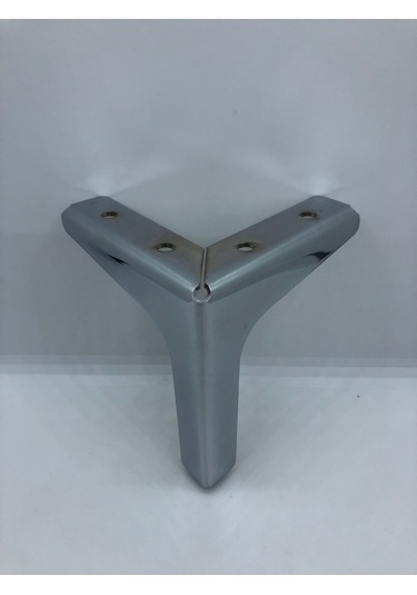 Metal,12 9 9 Cm Krom Kaplama , Koltuk,baza Mobilya Ayağı 4 Adet