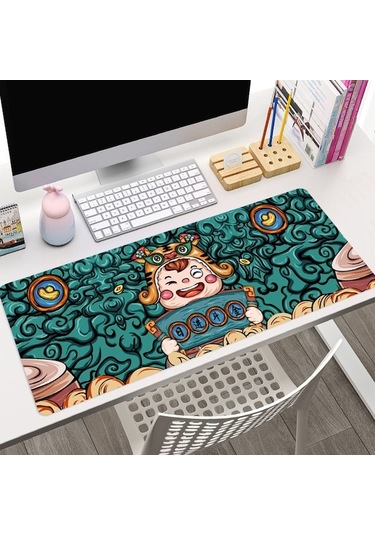 Cbtx Meıleer Hy1228 800x300x3mm Büyük Sümen Ev Ofis İçin Kalınlaşmak Kenar Overlok Kauçuk Mouse Pad-külçe Desen Külçe Deseni