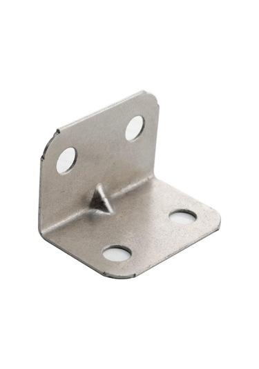 10 Adet Köşe Kodu 30 20mm Yataklar Fırçalanmış Korozyona Dayanıklı