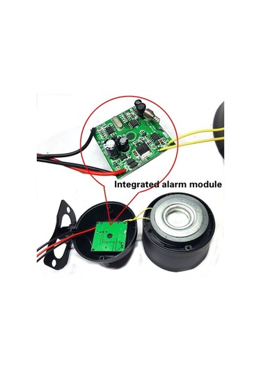 Dancemonkey Genel Araç Sistemi - 125db Ses, 7 Seviye Duyarlılık, 2 Kumandalı, Kolay Montaj