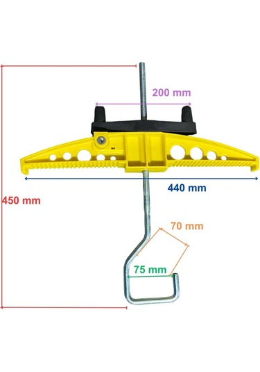 Araç Üstü Merdiven Taşıma Kelepçesi