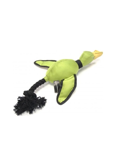 Nunbell Sesli, Diş İpli, Dayanıklı Ördek Kumaş Köpek Oyuncağı 40 Cm