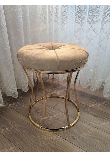 Kum Saati Dilimli Makyaj Pufu Gold Vizon