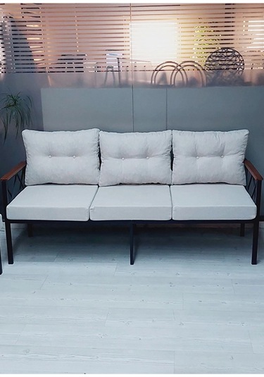 Safir 3'lü Bahçe,balkon,teras,cafe,çay Seti,oturma Grubu,koltuk Takımı,ofis Koltuk Takımı Krem