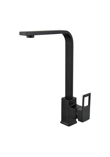 Vilas Trento Siyah Lüks Kare Eviye Mutfak Bataryası