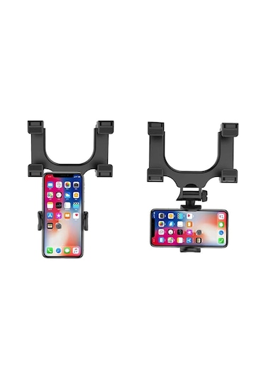 Araba Dikiz Aynası Cep Telefonu Tutucu Oto Taksi Telefon Tutacak