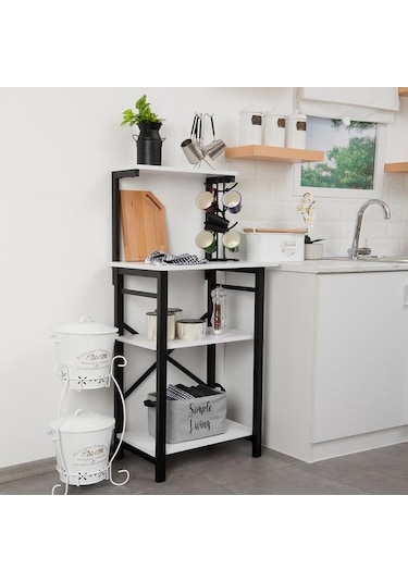 Ceramical Çok Amaçlı Mutfak Bangosu - Beyaz Beyaz