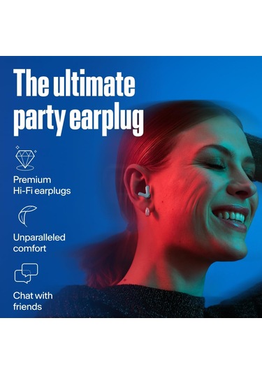 Tune Hifi Konser Kulak Tıkaçları, 19 Db Net Ses Koruması, Gümüş