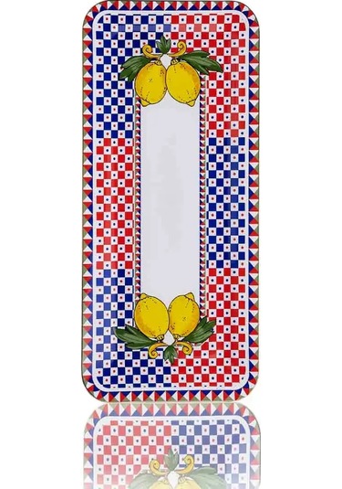 Korkmaz Limonetta Cam Collection Sunum Tabağı A8739-4 Beyaz