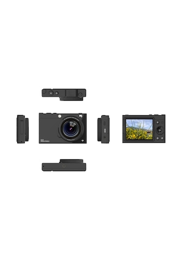 Springsun Taşınabilir 4k Ccd Wifi Dijital Kamera 64mp 2.83 İnç 28x Dijital Zoom 80 Filtre Efekti