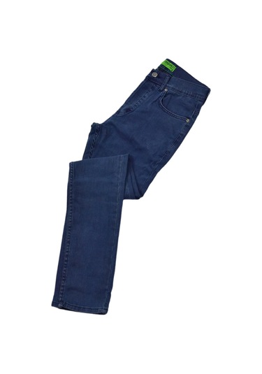Erkek Silim Fit Jeans Pantolon 1502 Bgl-st04188 Koyu Mavi