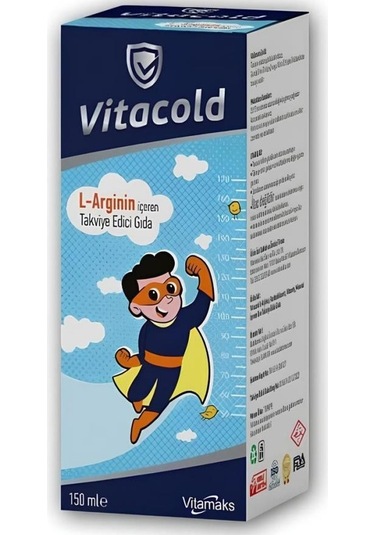Vitamaks Vitacold L-arjinin 150 ML