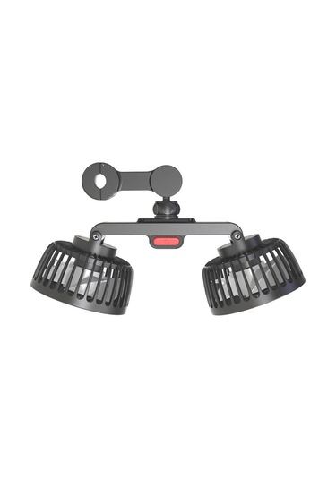 Araba Koltuğu Cing Fan Usb Şarj Çift Kafa Fan Fan Derecesi Rotasyon Ventilasyon Fanı Off-road Araba Kamyonu Otobüs İçin Yaz Boyun Cer