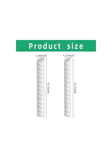 Sones Büyük Bitki Gövde Koruyucu Bahçe Anti Kemirgen Plastik Koruyucu Kılıf Beyaz