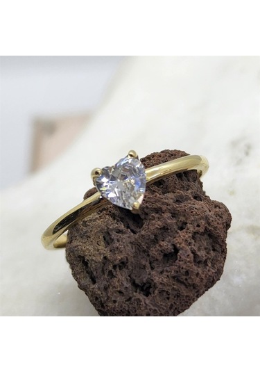 0,60 Ct Pırlanta(Signty)Kalp Tektaş Evlilik Teklifi 14 Ayar Altın 552950098