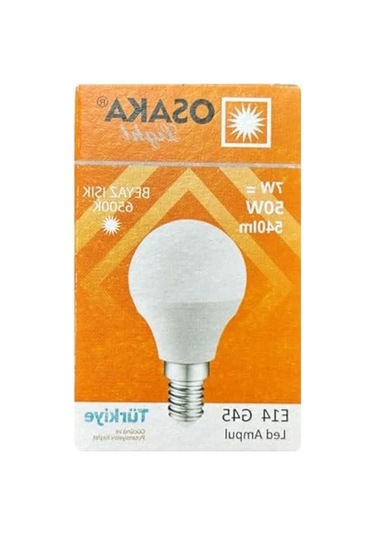 3 Adet 7w E14 Led Mini Ampul, Beyaz Işık Seçeneği -