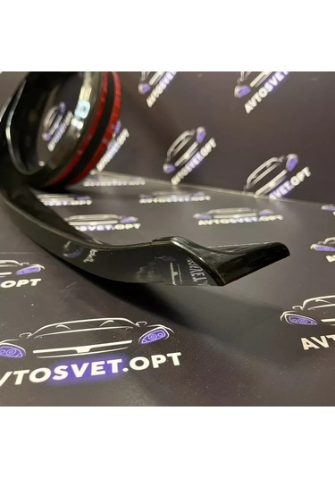 Avtosvet Opt Samurai Evrensel Parlak Siyah Bagaj Üzeri Lip Spoiler 180941216