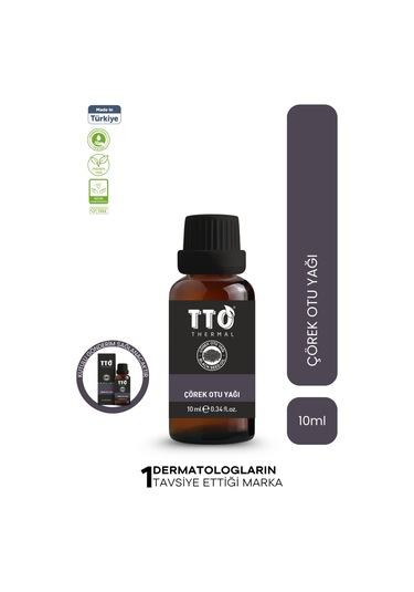 Tto Thermal Çörek Otu Yağı 10 Ml – Antioksidan & Cilt Bakım Yağı