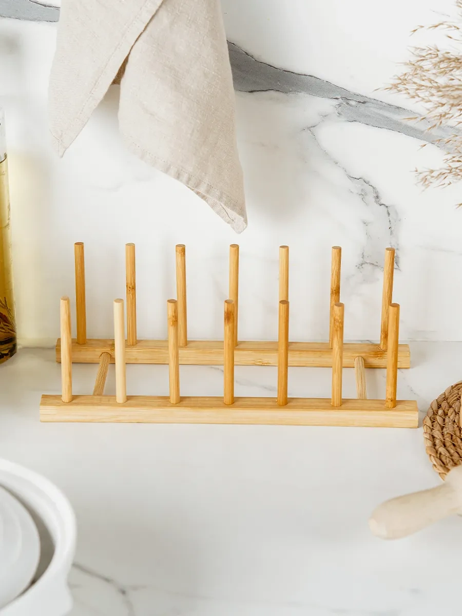 Skyphos Tabaklar Ve Kesme Tahtaları İçin Mutfak Standı 65253250 Bej