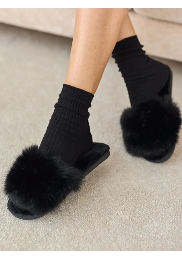 John Jeniford Ribanalı Yüksek Çorap Seti 3 Çift 300442410 Beyaz