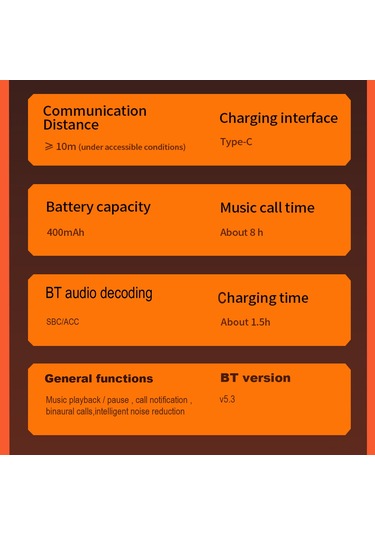 Leezsing Beyaz Q28 Bt 5.3 Kulaklık - 10 Saat Müzik Süresi, 400mah Şarj Kutusu, Full-range Hoparlör