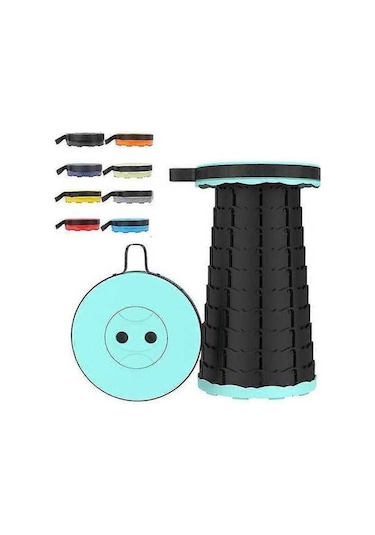 Bloomnest Taşınabilir Katlanır Seyahat Koltuğu - Kamp Balıkçılık Sandalyesi - Mükemmel Seyahat Arkadaşınız Yeşil