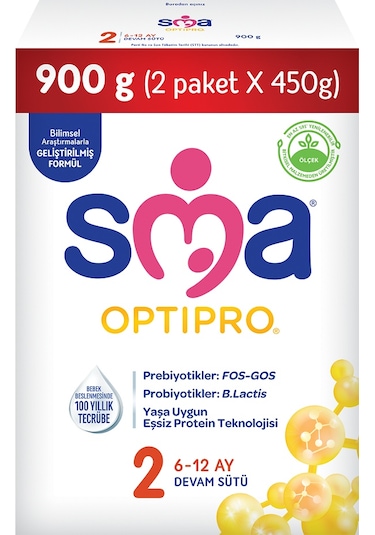 Sma Optipro 2 Devam Sütü 900 G