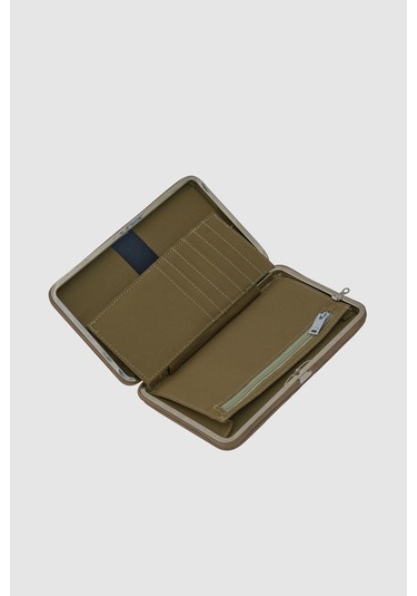 Shule Bags Portföy Tabaka Cüzdan Camel Camel