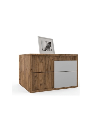 Venge Komodin - Atlas Çam - Beyaz