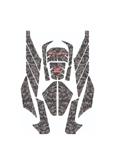 Grippatch - Honda Forza 250 2025 Uyumlu Tank Pad Seti -gc20-r3
