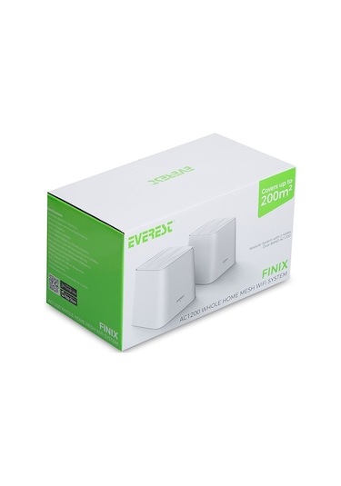 Everest Finix MW3-2P 1200 Mbps 5 Ghz Wi-Fi Mesh Sistemi 2'li