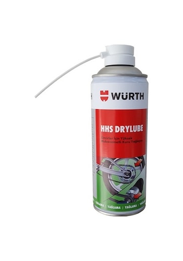 Würth Hhs Drylube Motorsiklet Kuru Zincir Yağlama 400 Ml N11.291