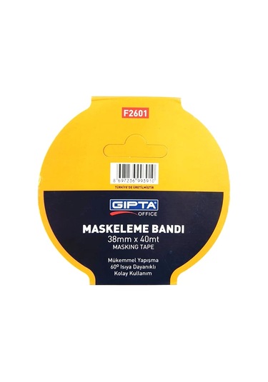 Gıpta Maskeleme Bandı 38mmx40mt