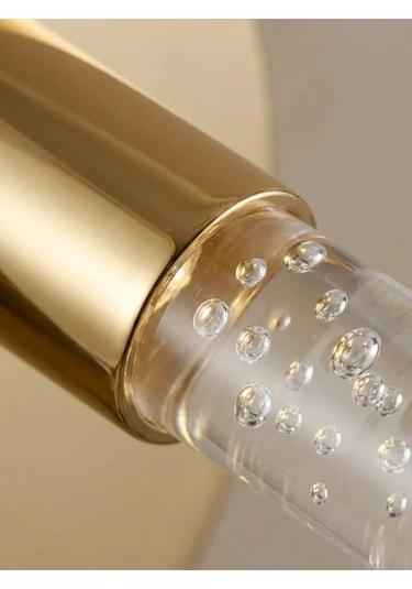 Bhbackhome Bubbleflux Medium Şık Tasarım Modern Ledli Aplik 31 Cm Gold Elektrikli Kumandalı Altın
