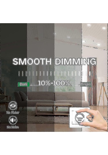 12 Adet 7w Beyaz Led Gömme Tavan Aydınlatması İnce Işık-perfet Diğer