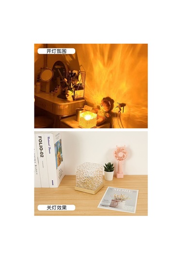 Dönen Su Dalgalanmasıgece Lambasıortakması 1 Diğer