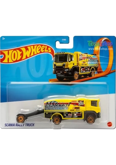 Hot Wheels Kamyonlar Bfm60 Gkc33 Scania Rally Truck