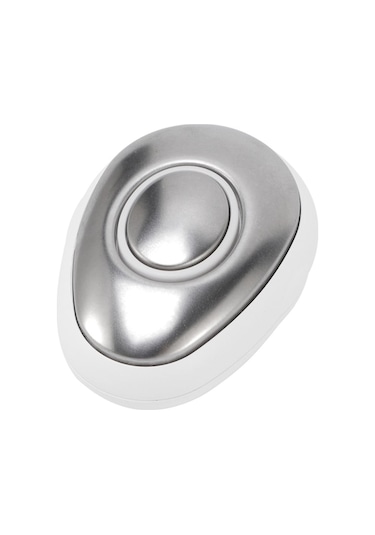 Beyaz El Tutulu Titreşimli Uyku Cihazı - Akıllı Taşınabilir İmpuls Masaj Aleti, Solunum Lambası Ve Dahili Pil Beyaz Beyaz