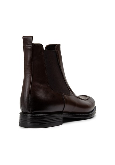Deery Hakiki Deri Kahverengi Erkek Chelsea Bot - 01953mkhvc01