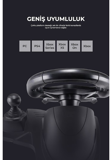 Subsonic Gs-550 Ps3/ps4/pc/xboxone/xbox360 Direksiyon Seti