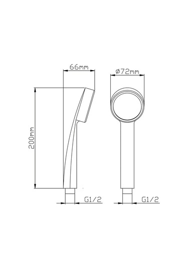 Potato Duş Başlığı Masajlı 158045066 Krom