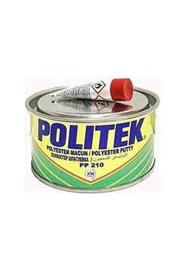 Politek Polyester Çelik Macun 1000 Gr +plastik Macun Aparatı