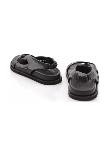 Dgn 3040 Kadin Çapraz Bantli Sandalet 3040-2261-R1534 Siyah