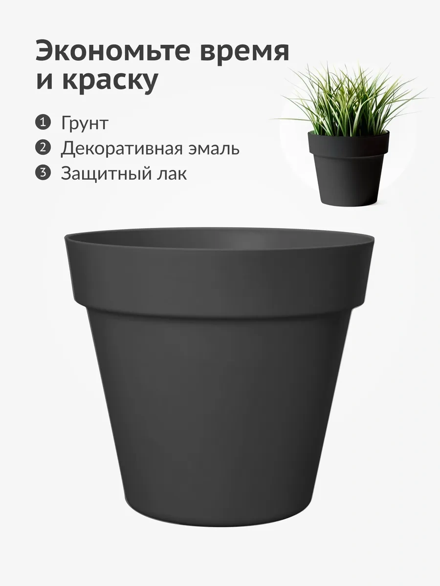 Kudo Plastik İçin Zemin-emaye, Hızlı Kuruyan, Siyah 274463795