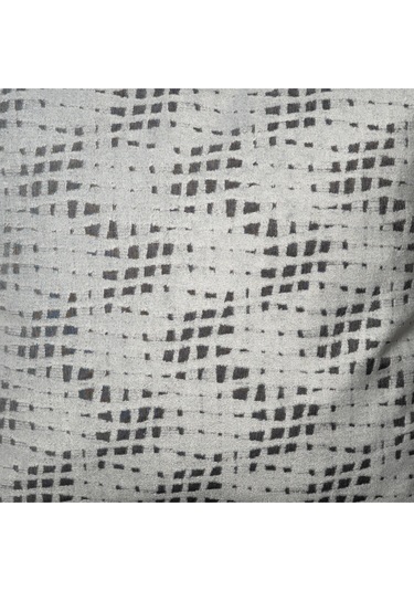 Sezyon Riva Desenli 50 50 Gri Kırlent Kılıfı Gri